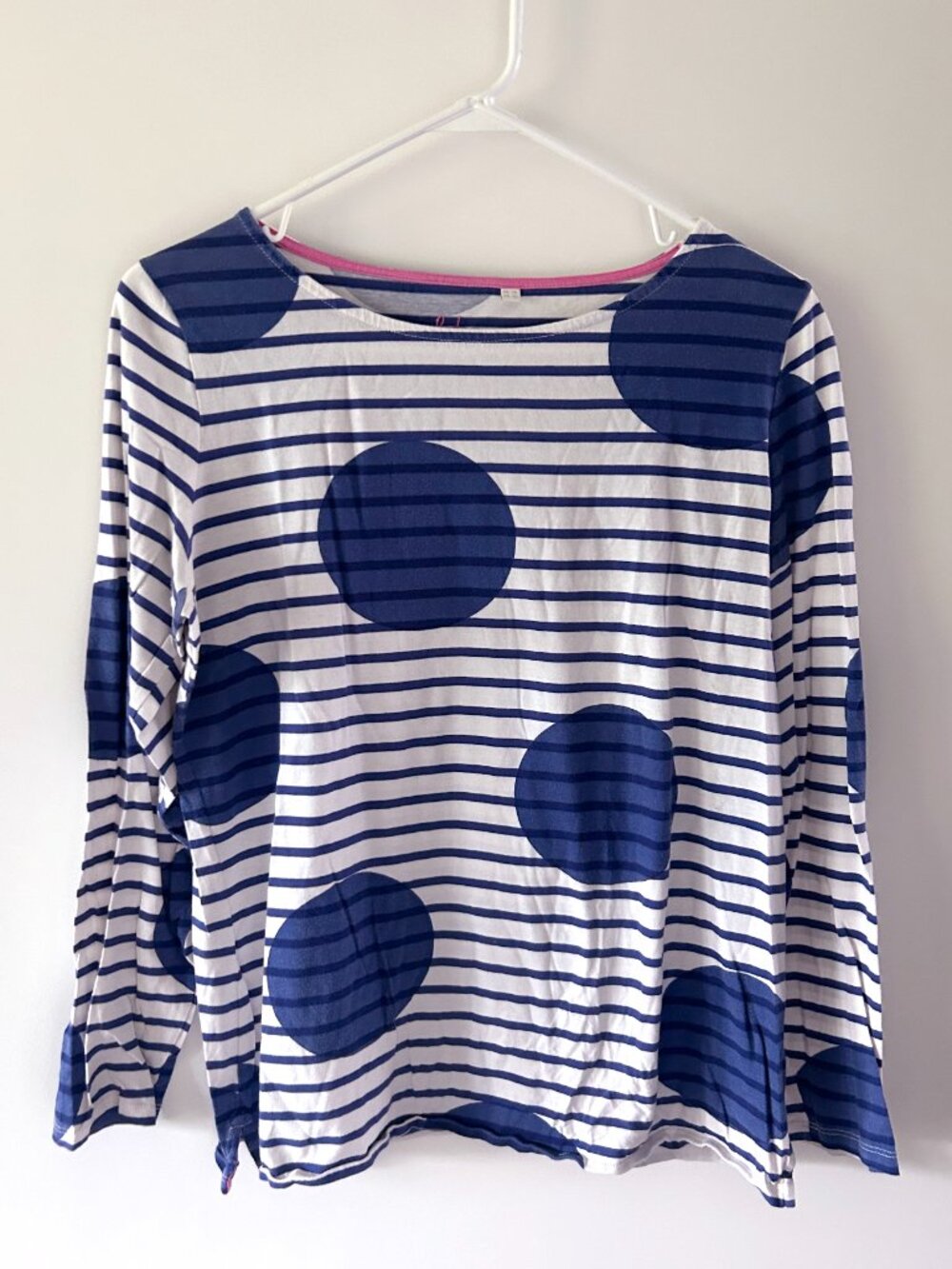 Boden Breton Striped Shirt with Polka Dots - Picture 2 of 5